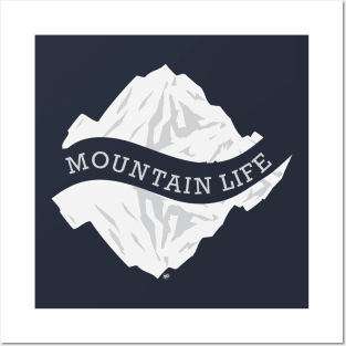 Mountain Life Posters and Art